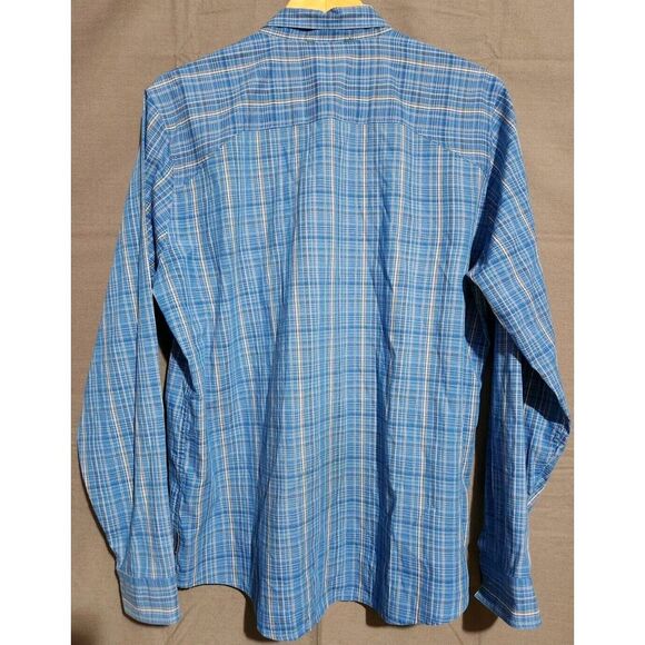 Royal Robbins Shirt Mens L Performance Lightweight Sorona Polyester Blend Hiking - Picture 3 of 5